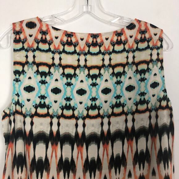 Chico's Scoop Neck Sleeveless  Boho Top Size S - Picture 6 of 8